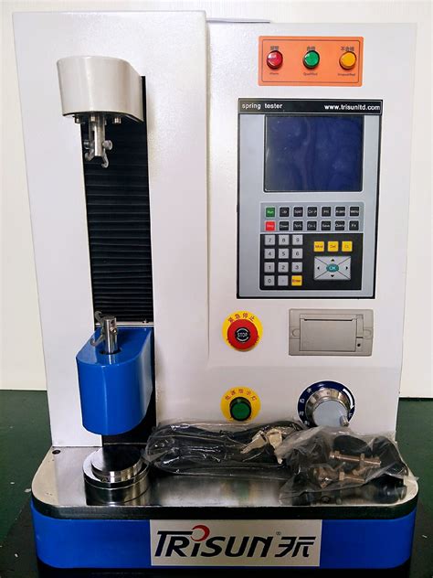 air spring testing machine|small spring compression tester.